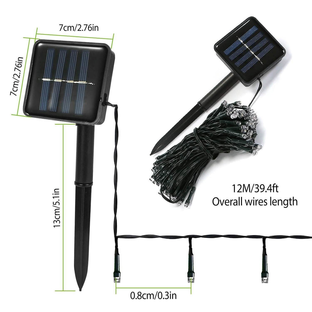 LED Solar Power Fairy String Lights by DailySale