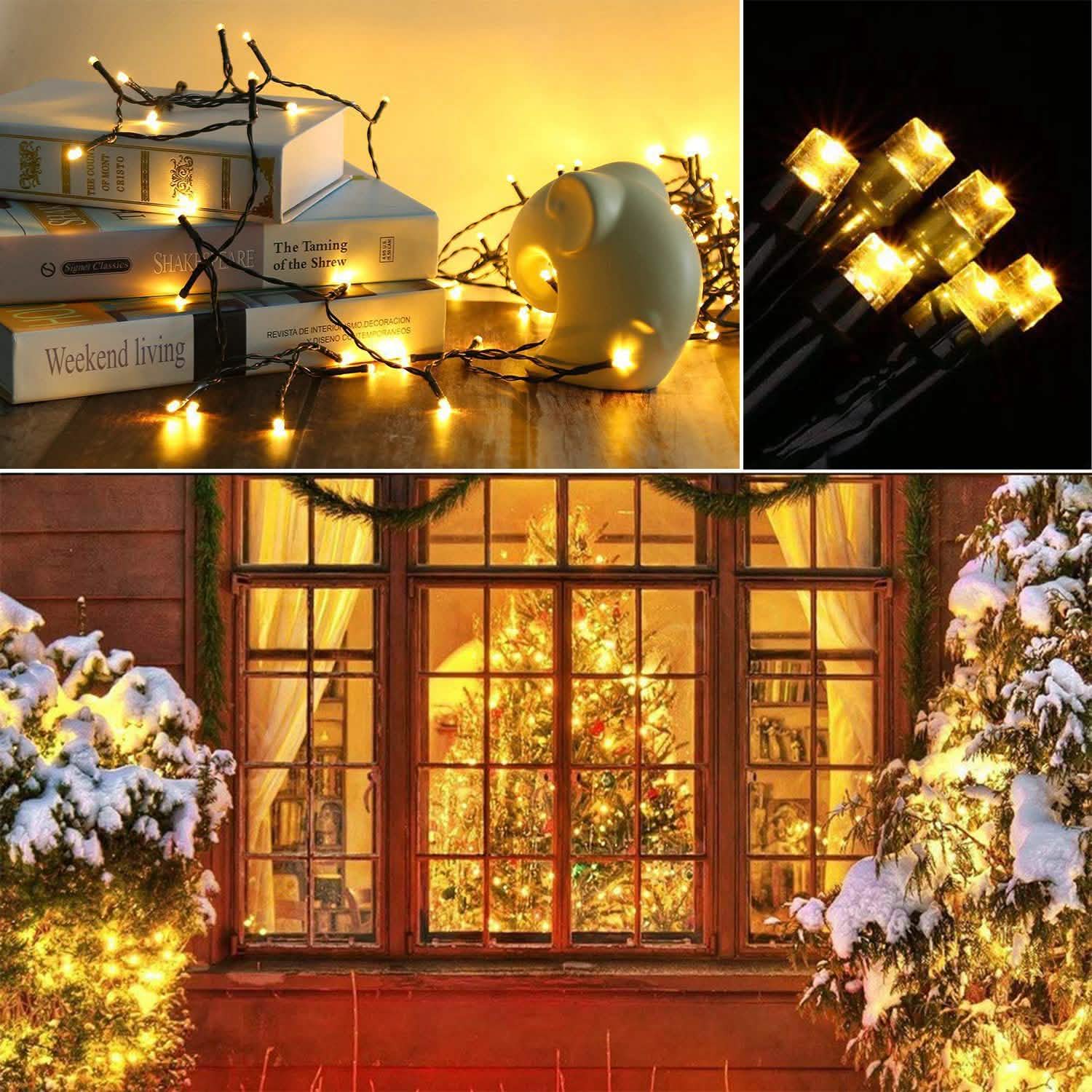 LED Solar Power Fairy String Lights by DailySale