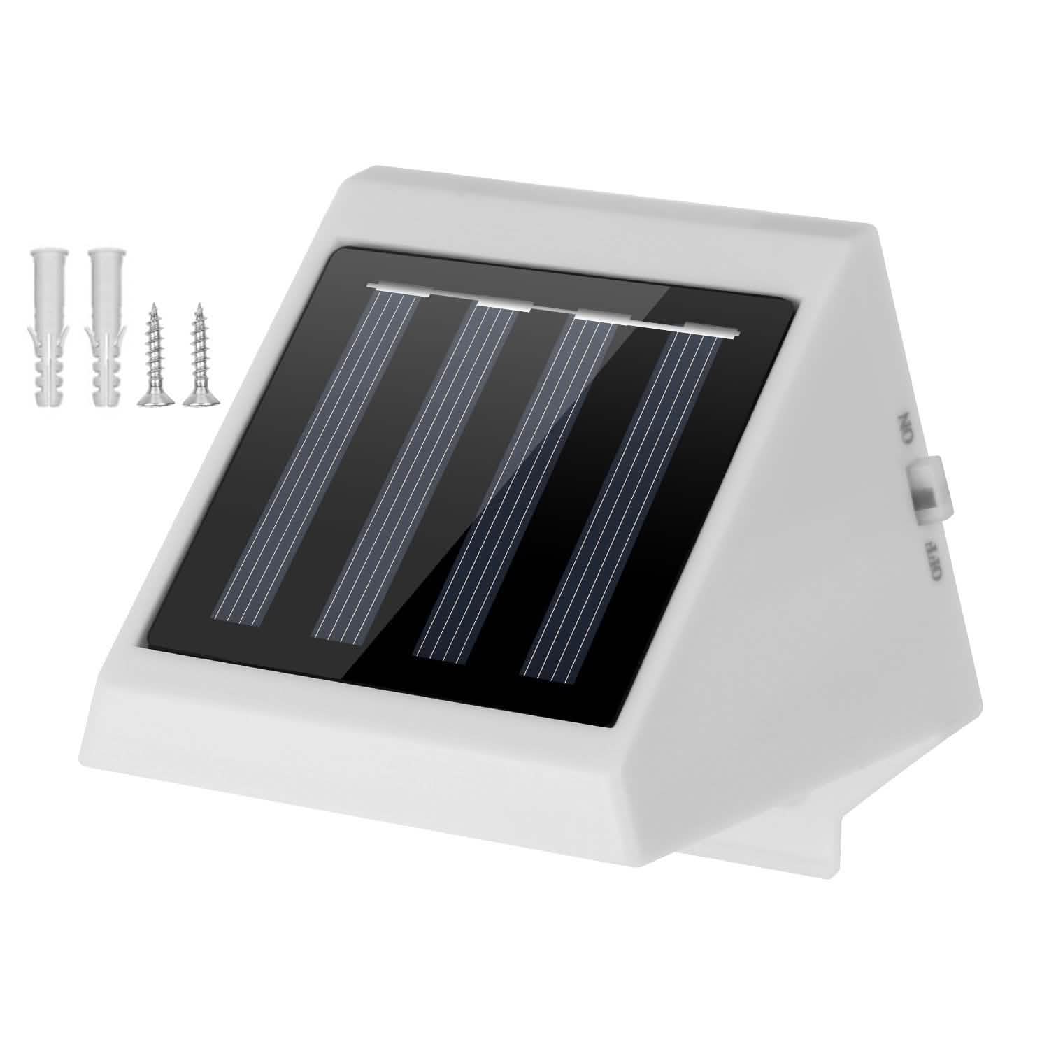 LED Solar Powered Stair Lights by DailySale