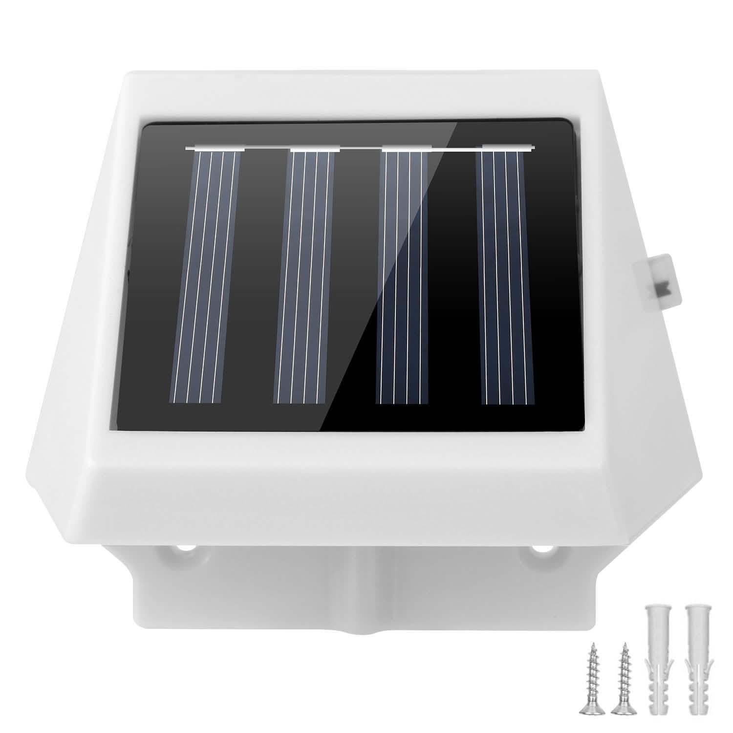 LED Solar Powered Stair Lights by DailySale