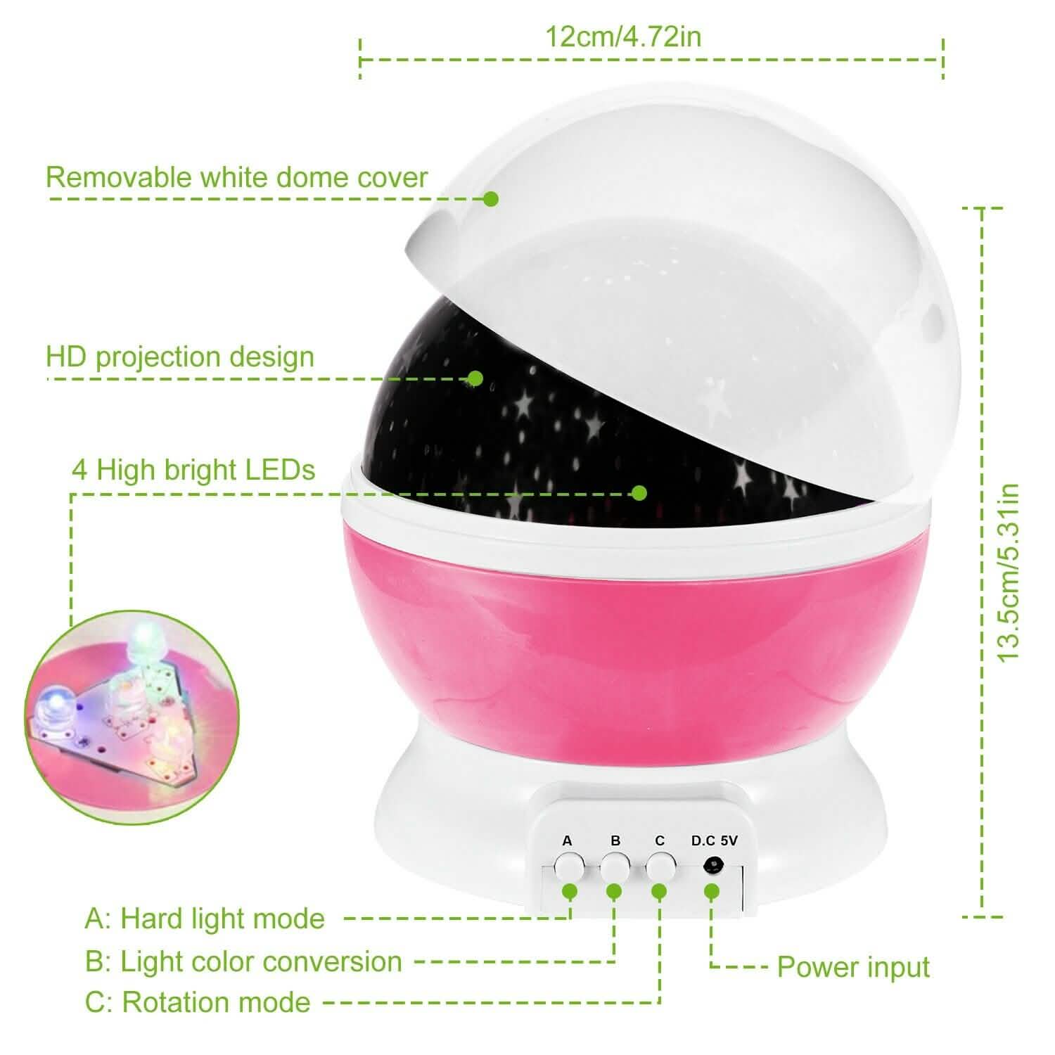 LED Star Sky Projector Night Light by DailySale