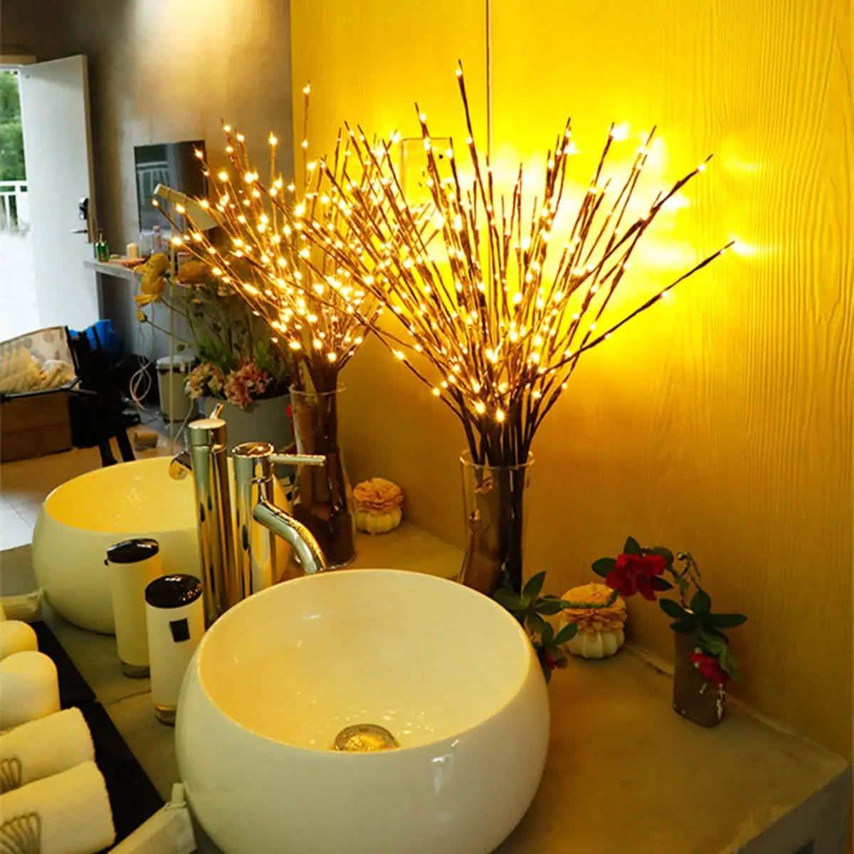 LED Tree Branch Lamp Floral Lights by DailySale