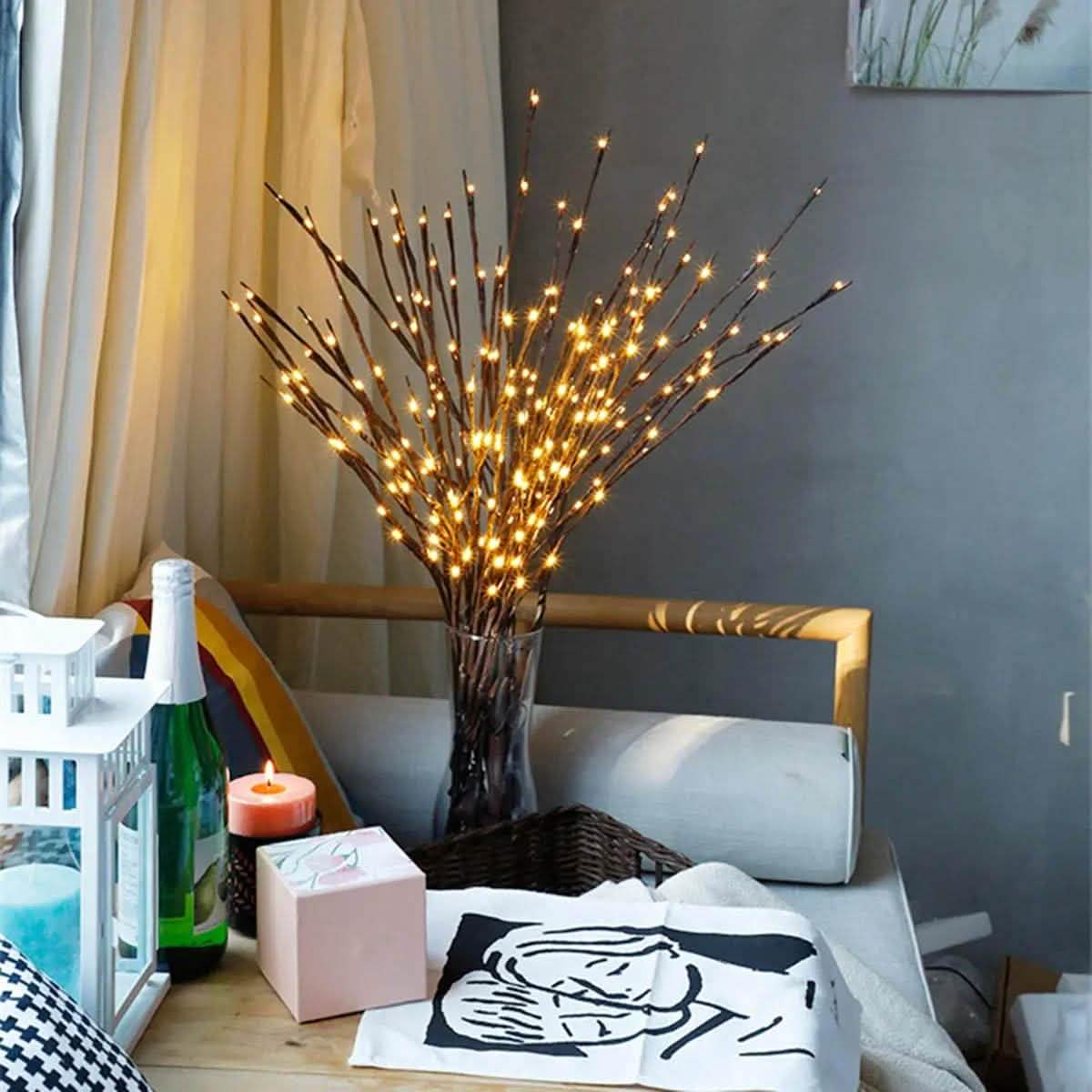 LED Tree Branch Lamp Floral Lights by DailySale