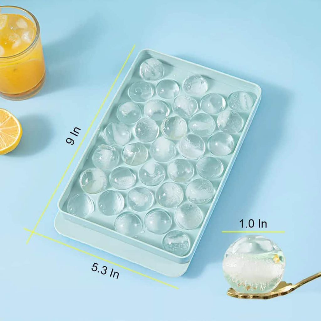 Lid & Bin Ice Ball Maker Mold for Freezer by DailySale