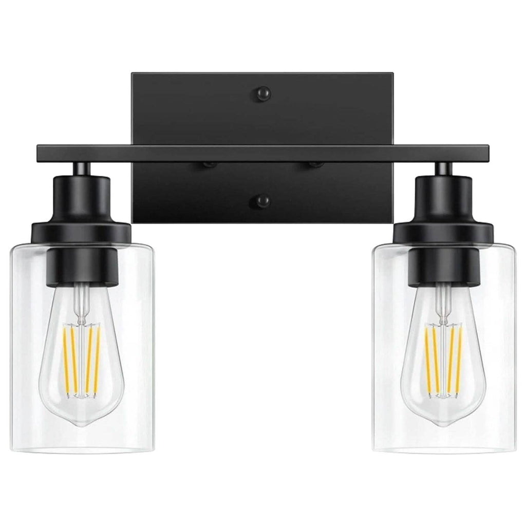 Light Wall Scone Lighting with Clear Glass by DailySale