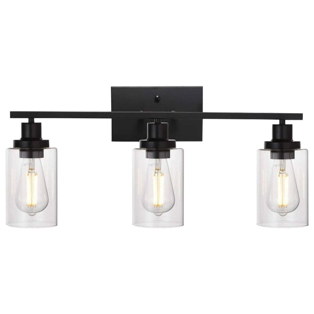 Light Wall Scone Lighting with Clear Glass by DailySale