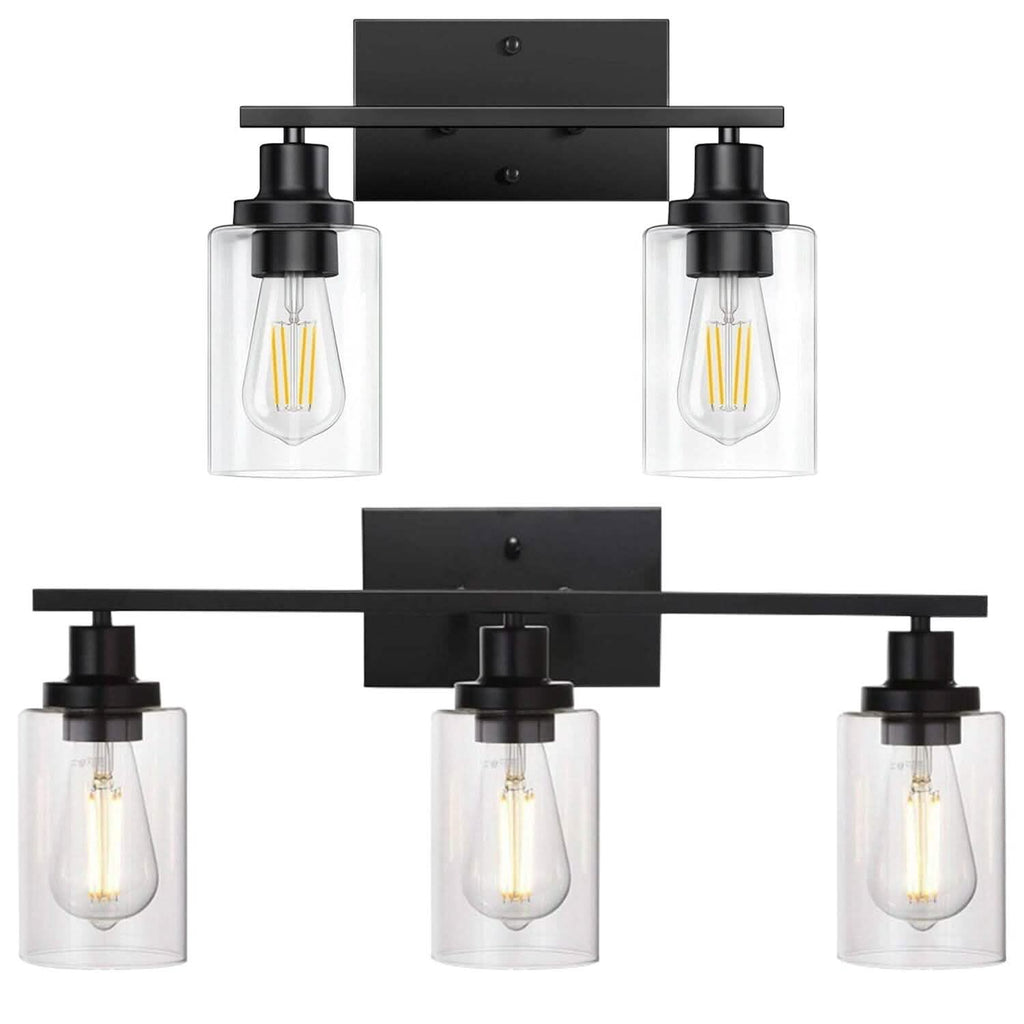 Light Wall Scone Lighting with Clear Glass by DailySale