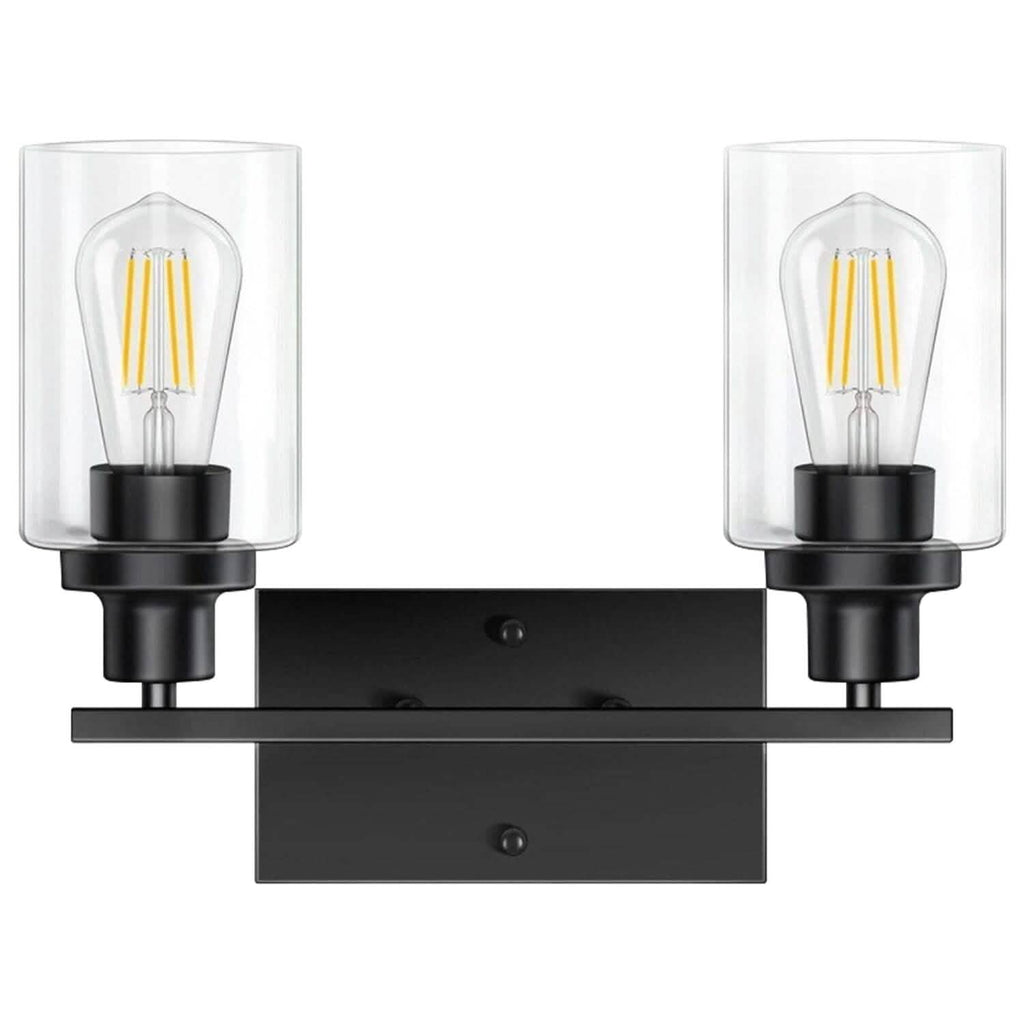Light Wall Scone Lighting with Clear Glass by DailySale