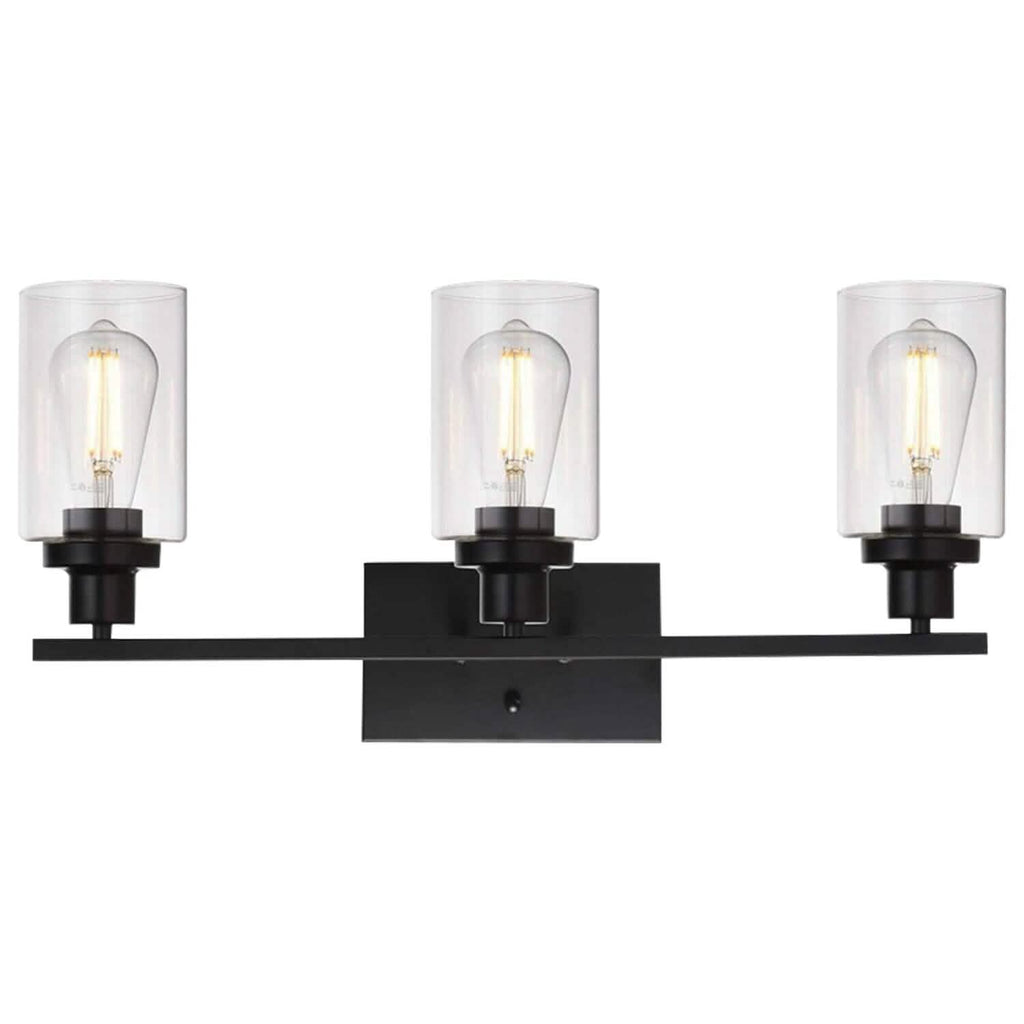 Light Wall Scone Lighting with Clear Glass by DailySale