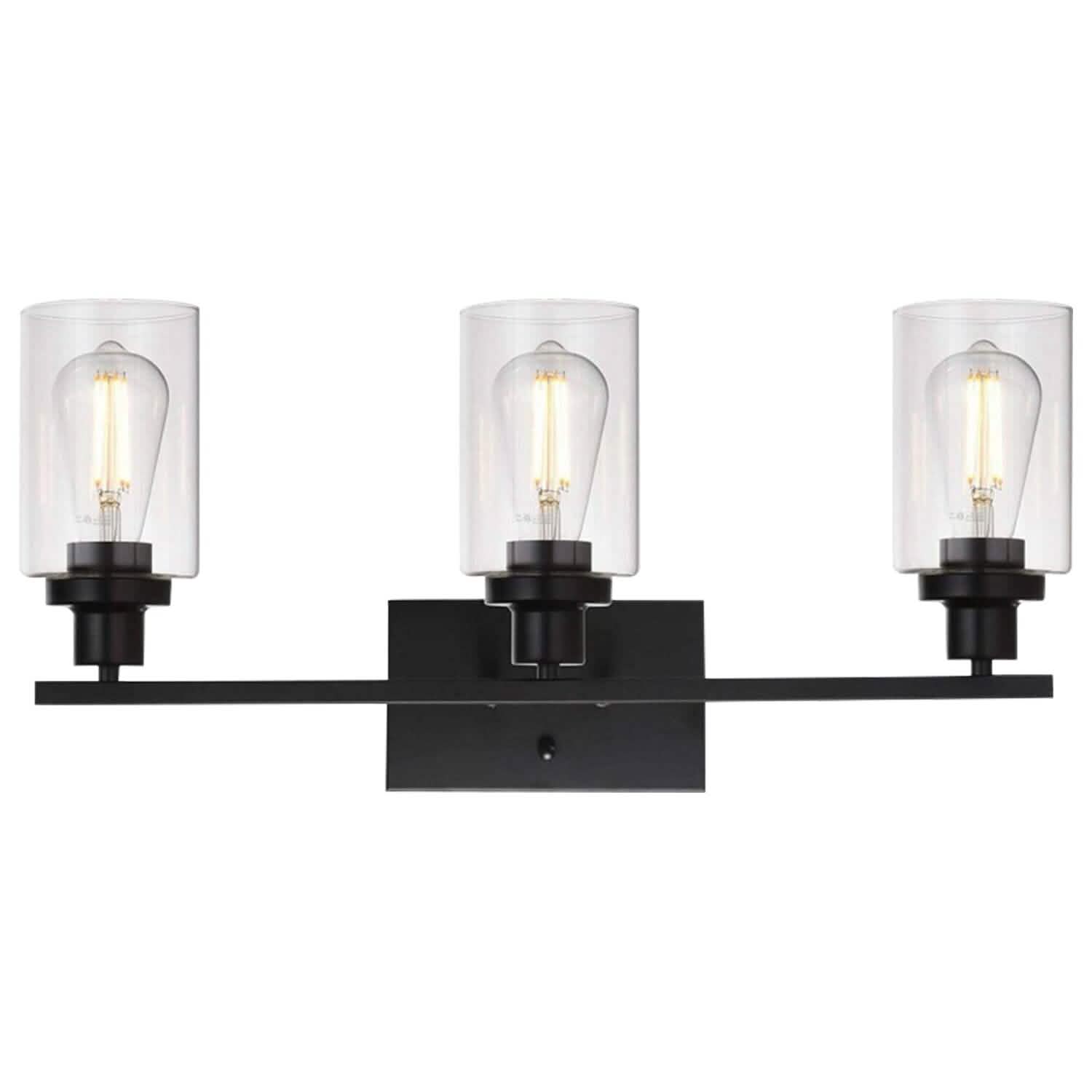 Light Wall Scone Lighting with Clear Glass by DailySale