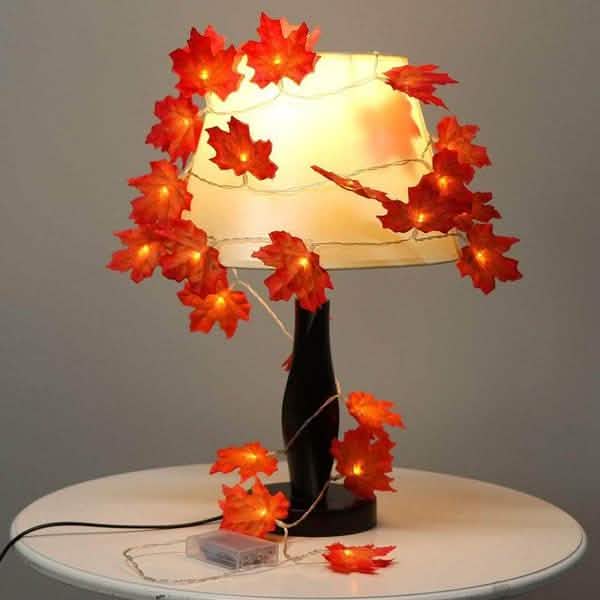 Lighted Fall Garland 40 LED String Light by DailySale