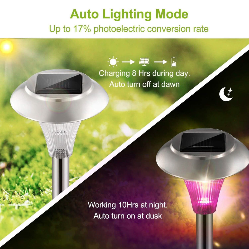 Lights Color Changing Landscape Solar Lamps by DailySale