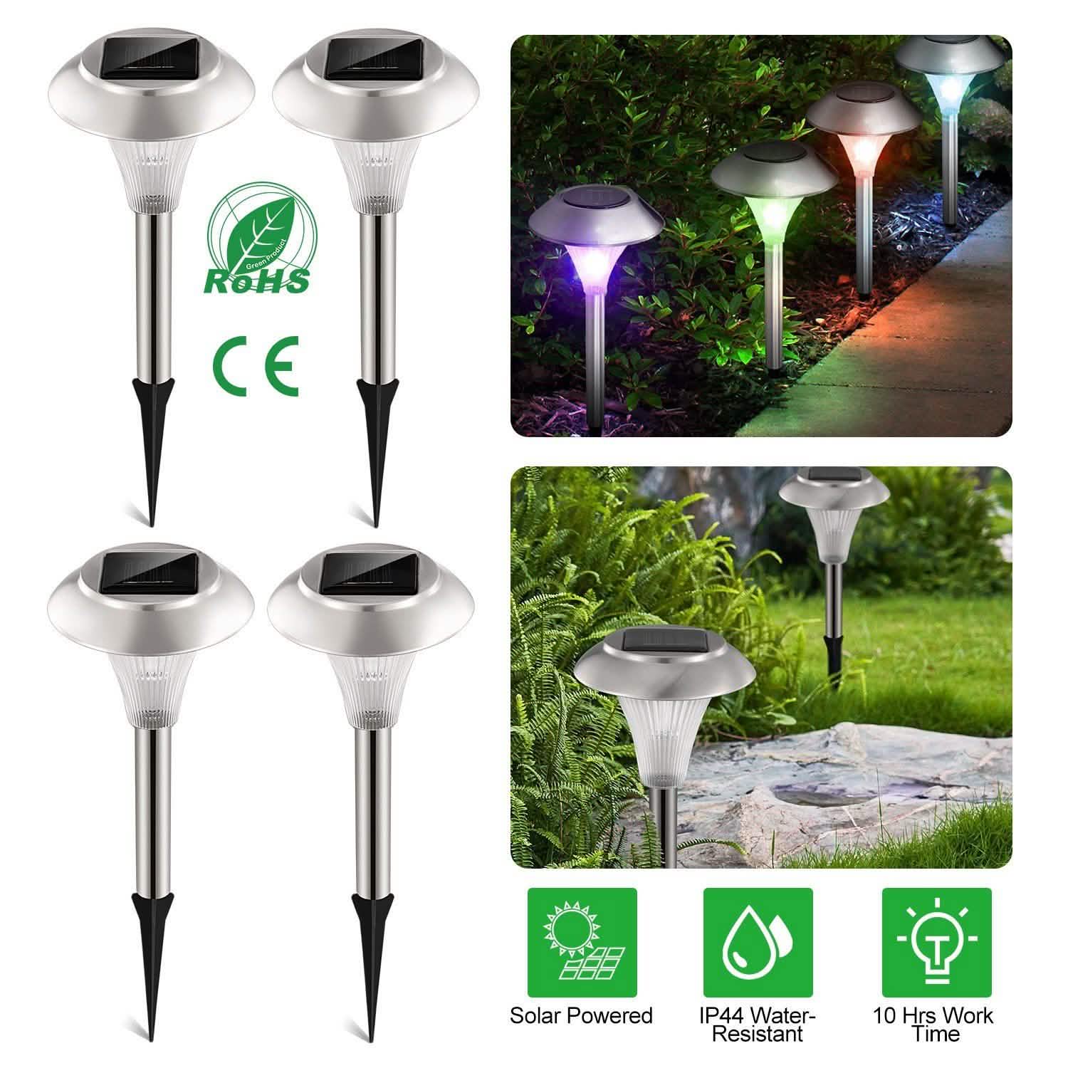 Lights Color Changing Landscape Solar Lamps by DailySale