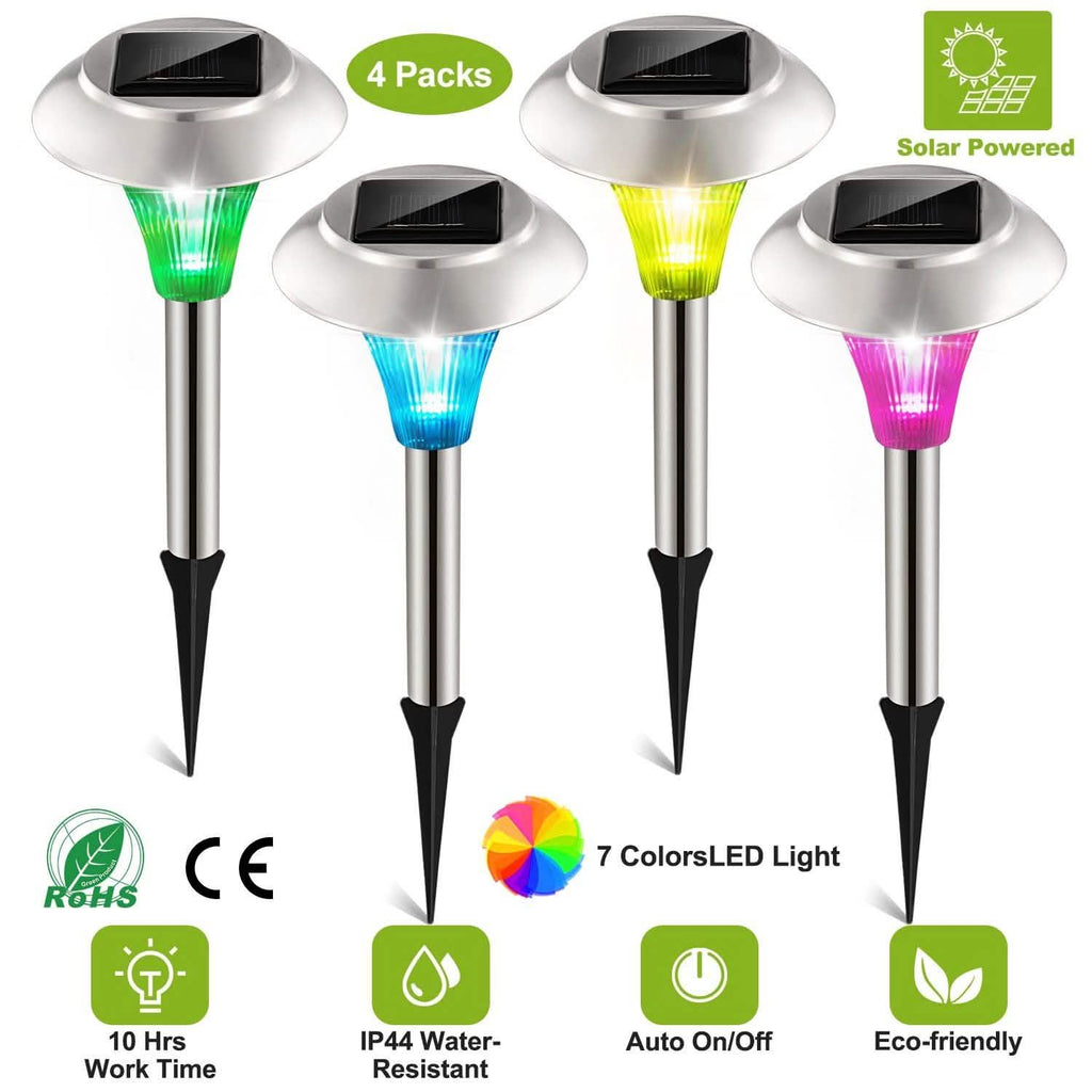Lights Color Changing Landscape Solar Lamps by DailySale