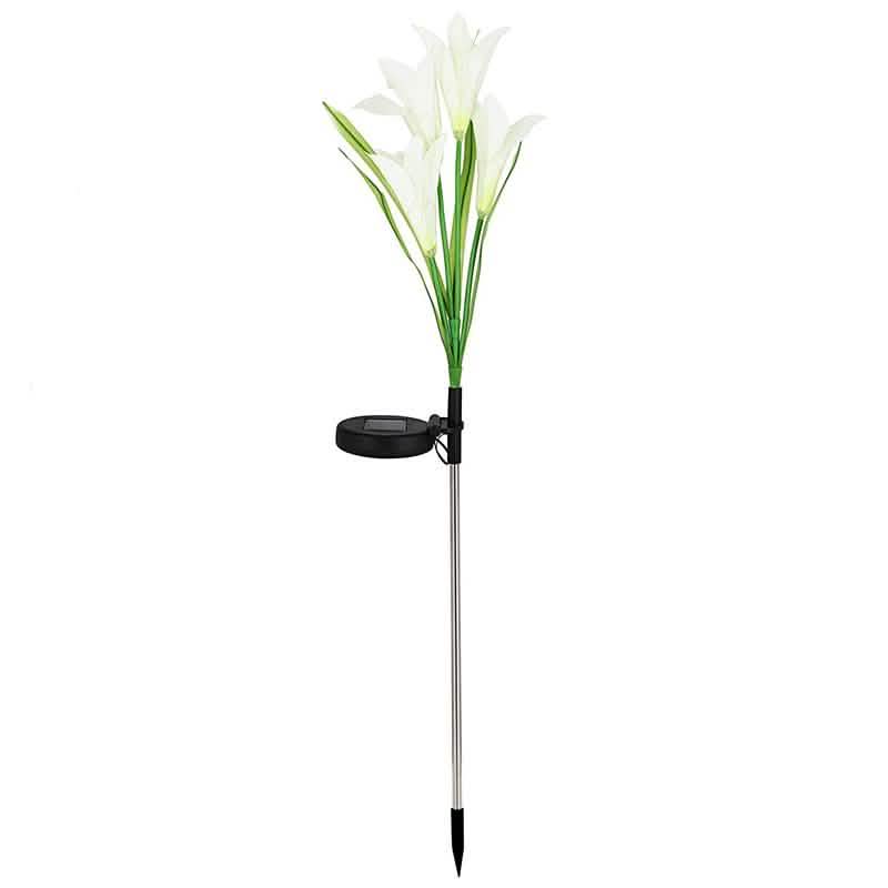 Lily Flower Multi-Color Changing LED Solar Powered Lights by DailySale