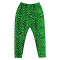 Lime Leopard Unisex Joggers by Goth Cloth Co.
