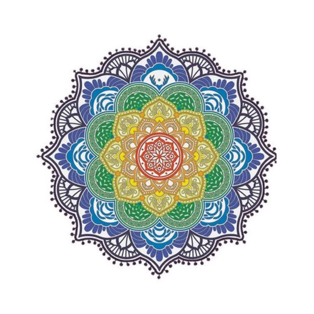Lotus Flower Beach Throw by DailySale