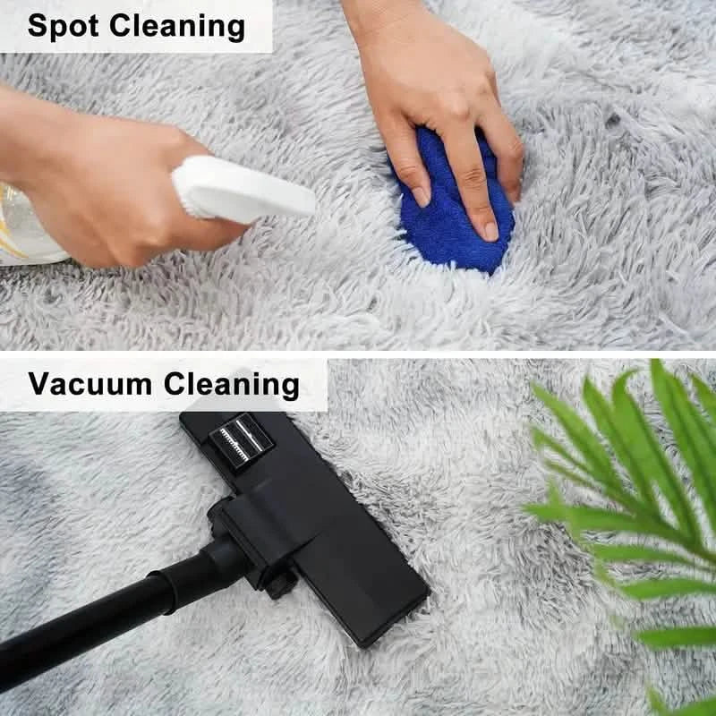 Luxurious Velvet Rectangular Shaggy Plush Carpet Rug by DailySale