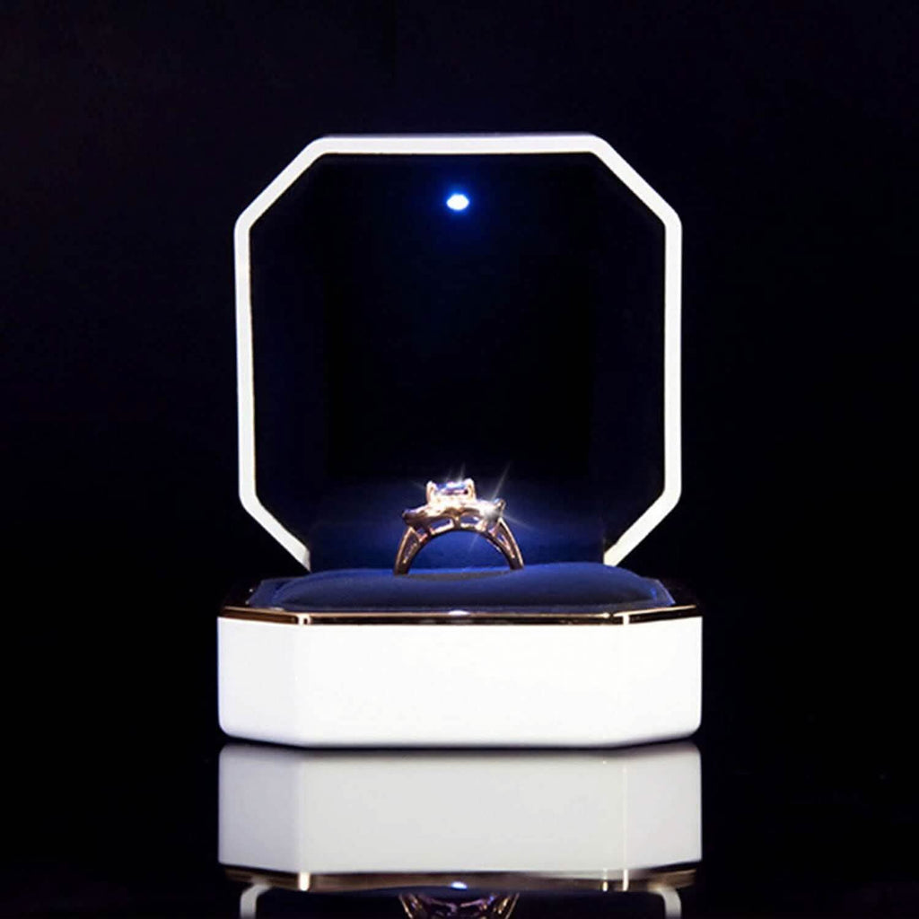 Luxury Ring Box with LED Light by DailySale