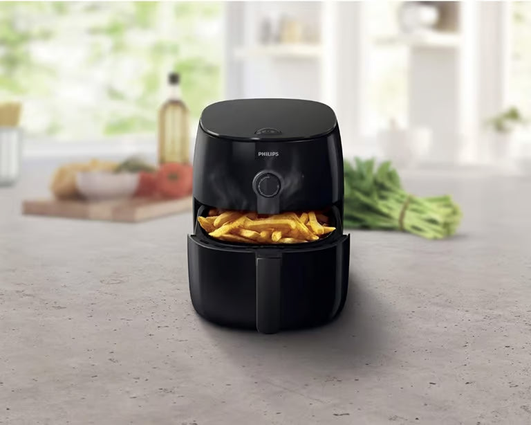 Philips Viva Collection TurboStar Airfryer, Black (HD9621/96) (Refurbished) by DailySale
