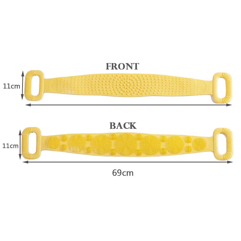 Magic Silicone Brush with Self-Adhesive Hook Bath Towel by DailySale