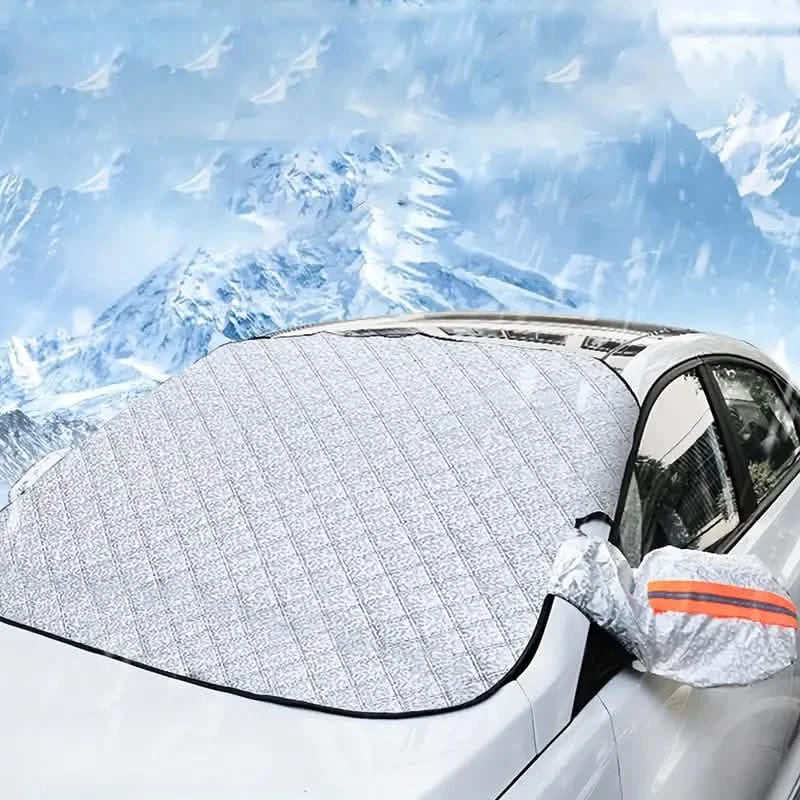 Magnetic Front Windscreen Sunshade Thickened Sunscreen Anti-UV Heat Insulation Snow Shield Cover by DailySale