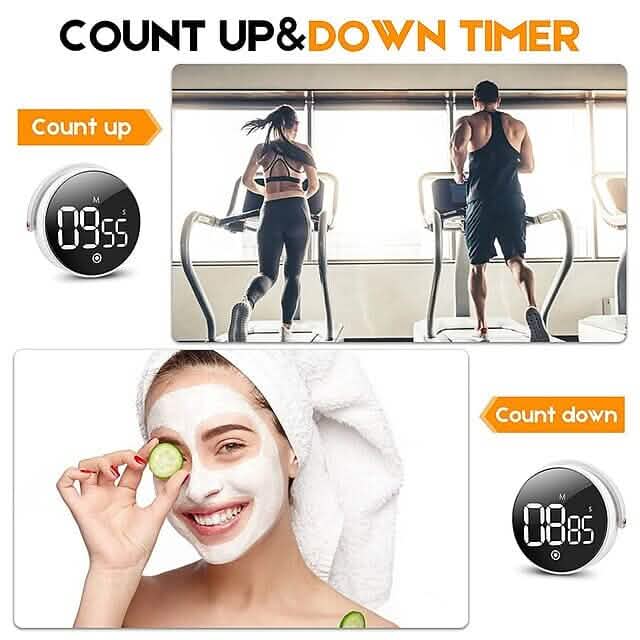 Magnetic Kitchen LED Digital Timer by DailySale