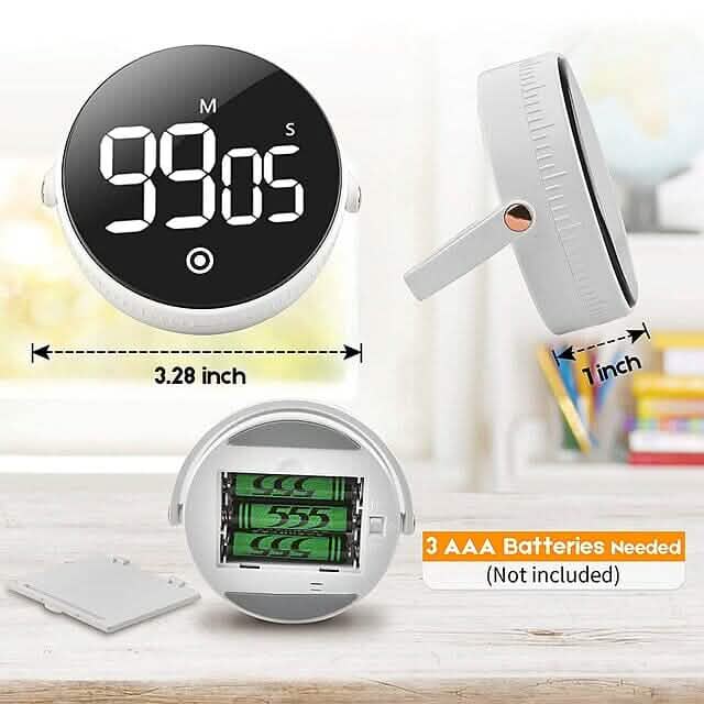 Magnetic Kitchen LED Digital Timer by DailySale