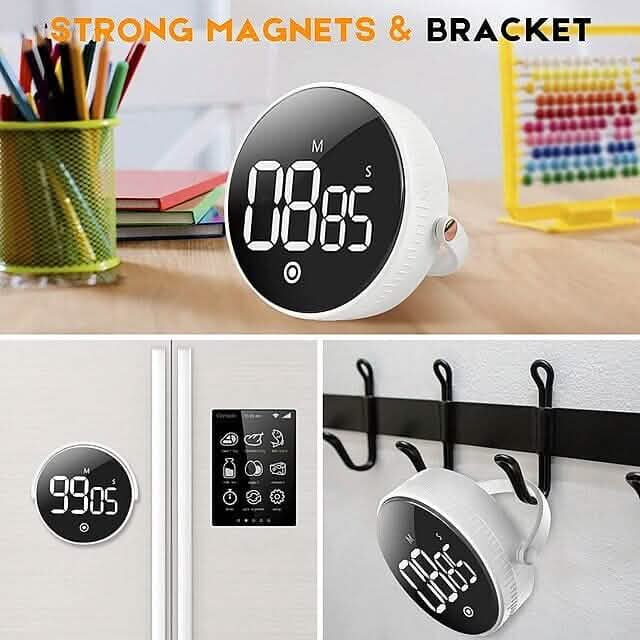 Magnetic Kitchen LED Digital Timer by DailySale