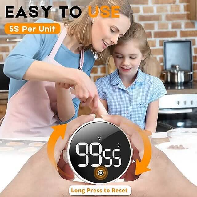 Magnetic Kitchen LED Digital Timer by DailySale
