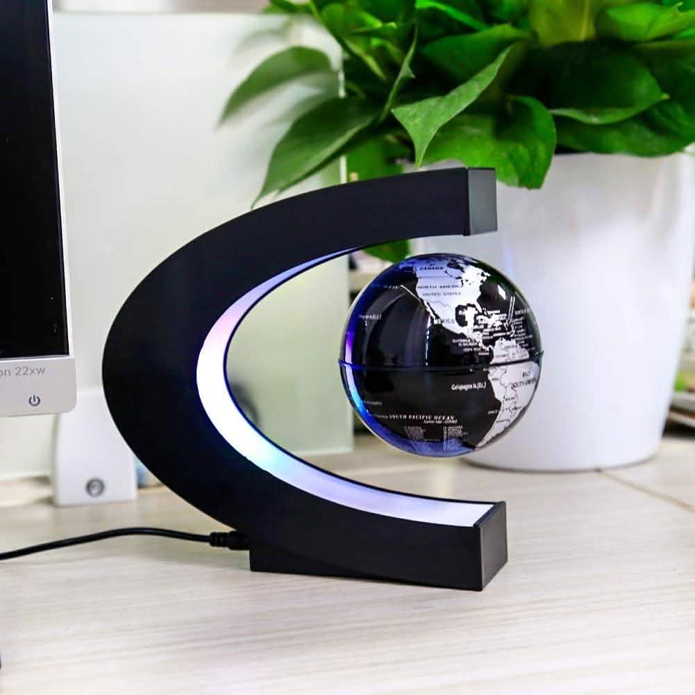 Magnetic Levitation Globe with LED Light by DailySale