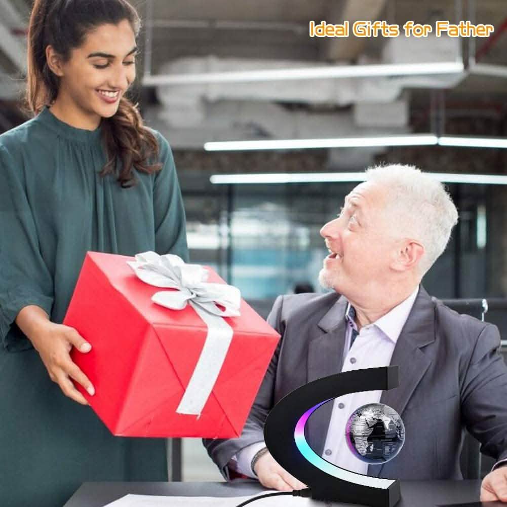 Magnetic Levitation Globe with LED Light by DailySale