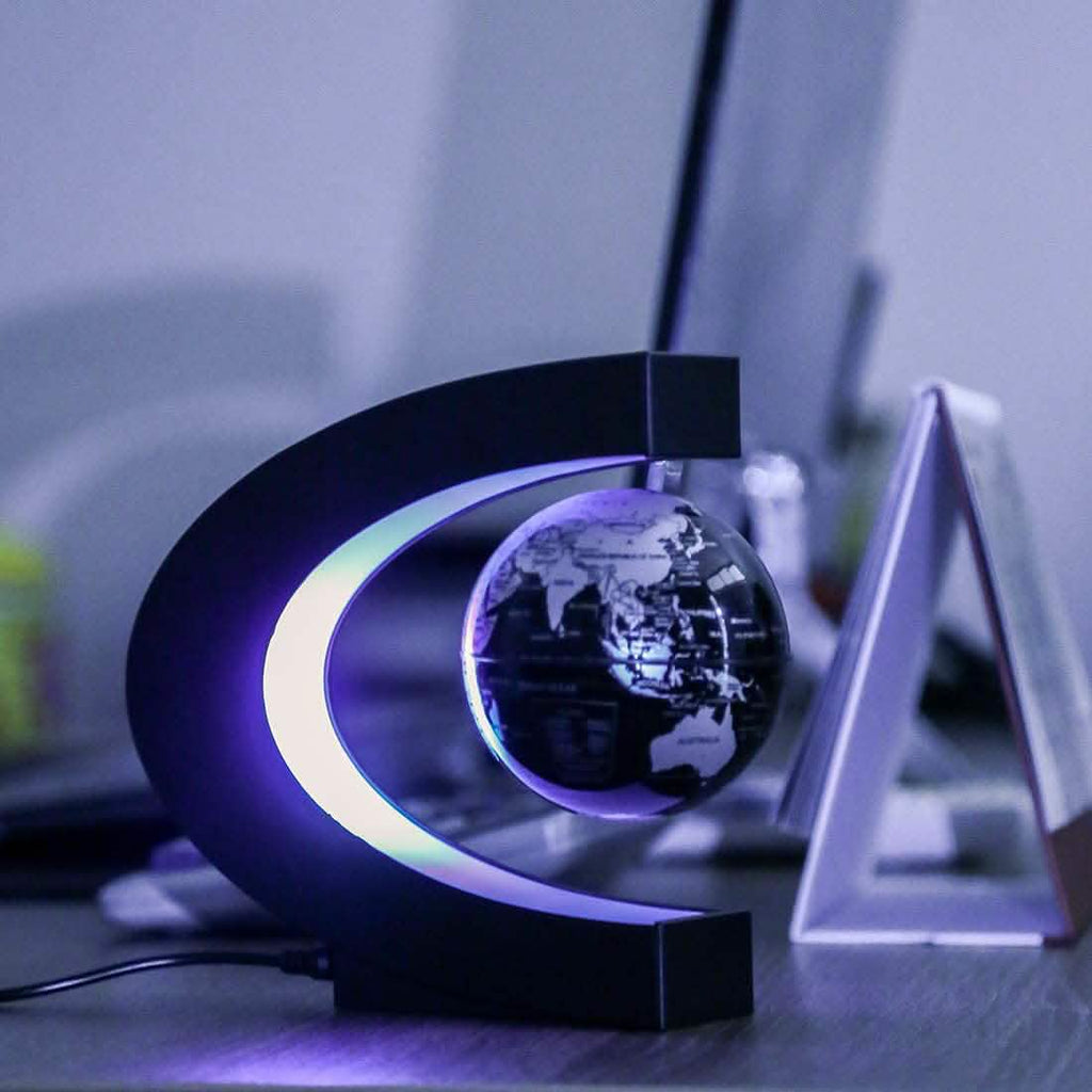 Magnetic Levitation Globe with LED Light by DailySale