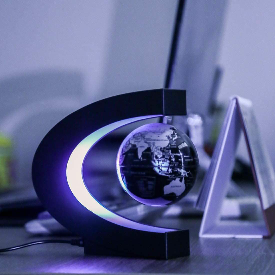 Magnetic Levitation Globe with LED Light by DailySale