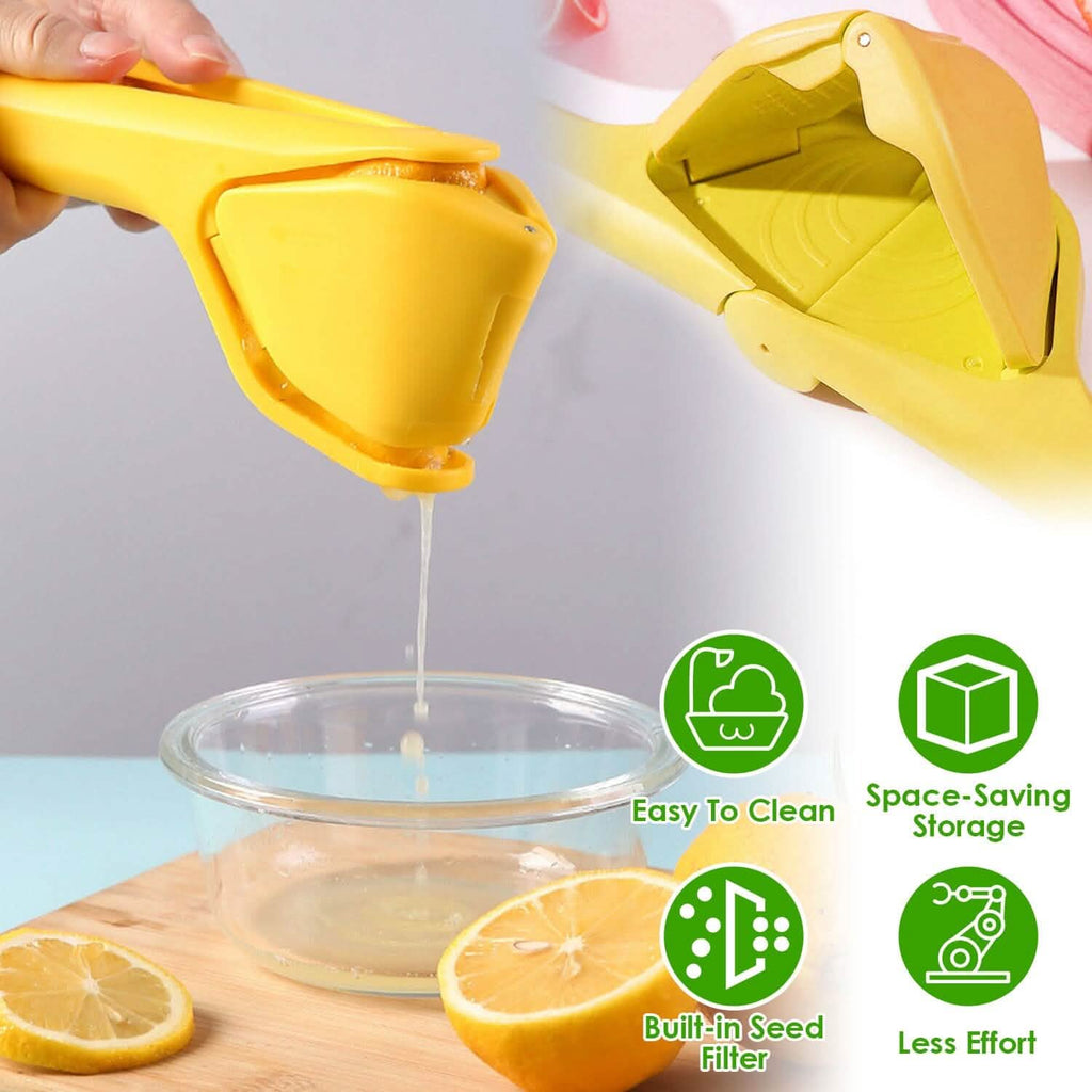 Manual Lemon Squeezer Fold Flat Design by DailySale