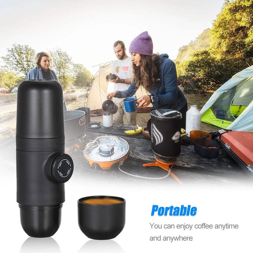 Manually Operated Portable Coffee Maker Espresso Machine by DailySale