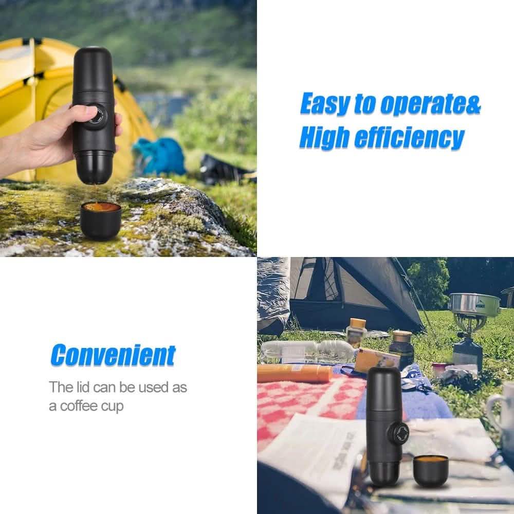 Manually Operated Portable Coffee Maker Espresso Machine by DailySale