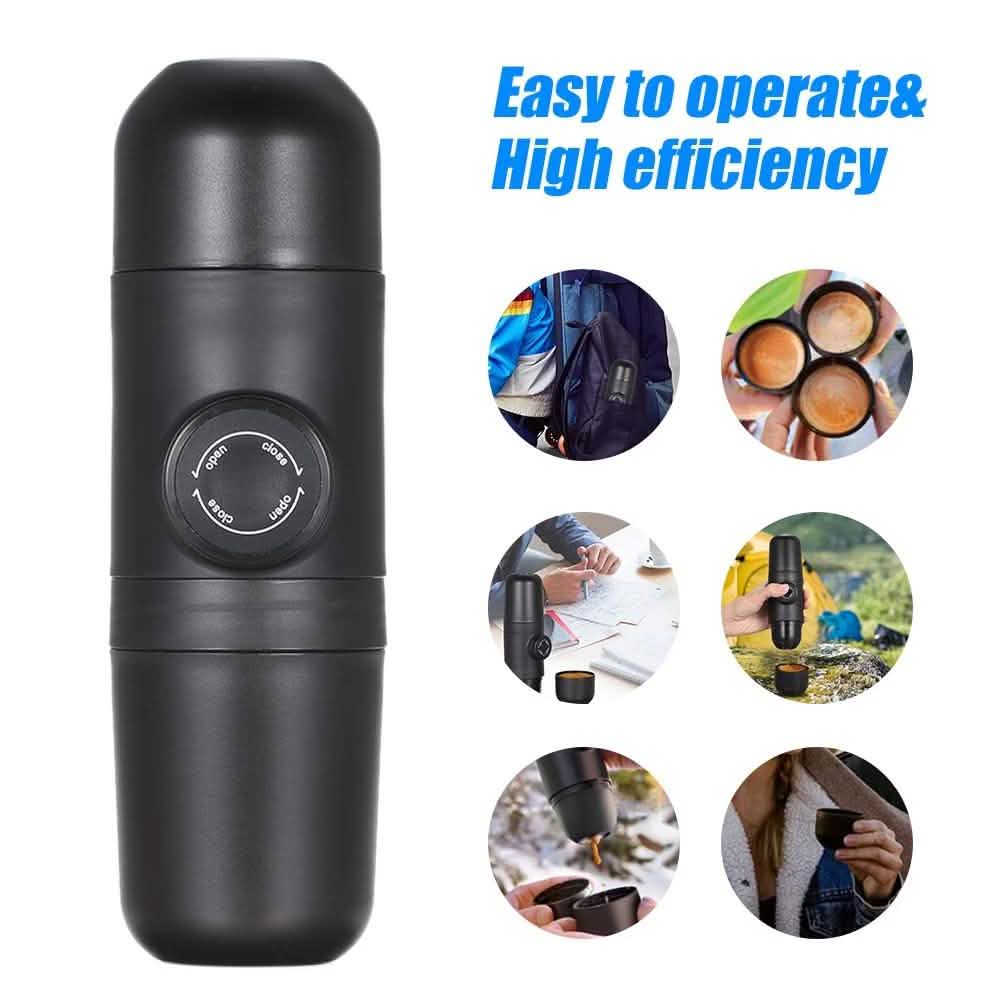 Manually Operated Portable Coffee Maker Espresso Machine by DailySale