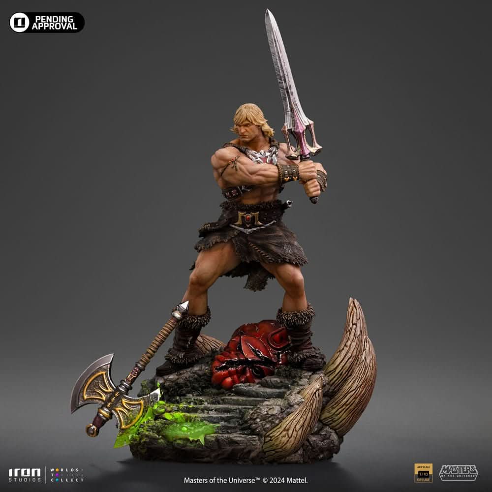 Statue He-Man Unleashed - Masters of the Universe - Art Scale 1/10 - Iron Studios - Goddess Imports Marketplace