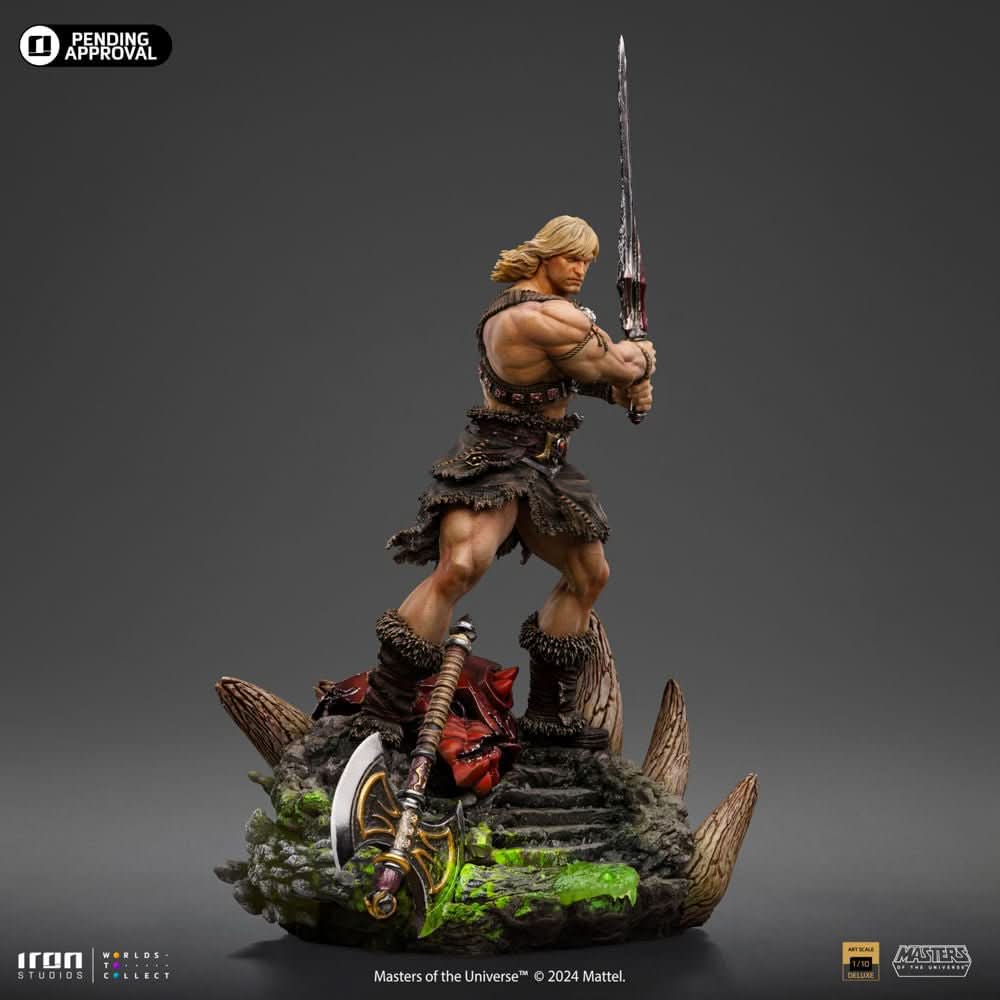Statue He-Man Unleashed - Masters of the Universe - Art Scale 1/10 - Iron Studios - Goddess Imports Marketplace