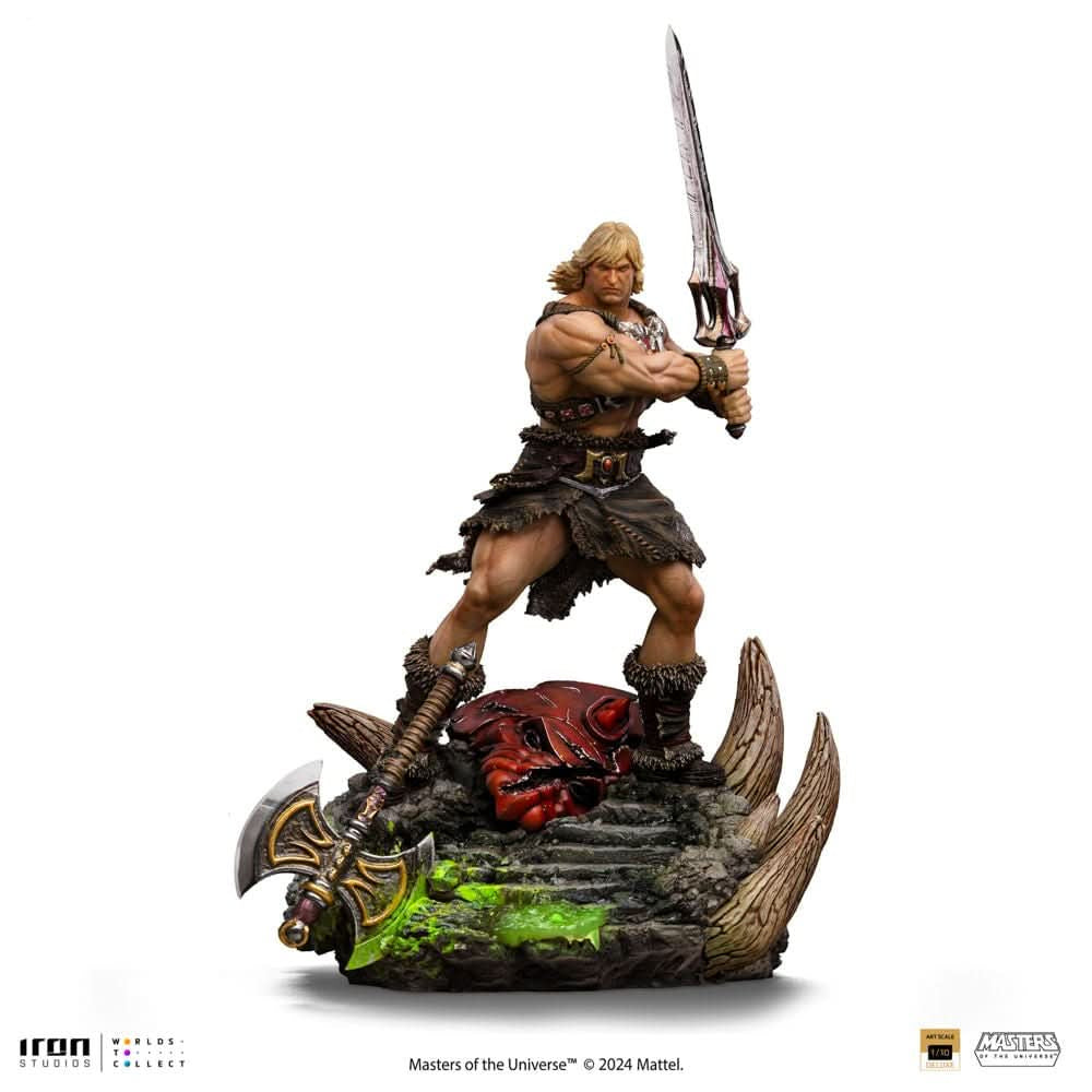 Statue He-Man Unleashed - Masters of the Universe - Art Scale 1/10 - Iron Studios - Goddess Imports Marketplace