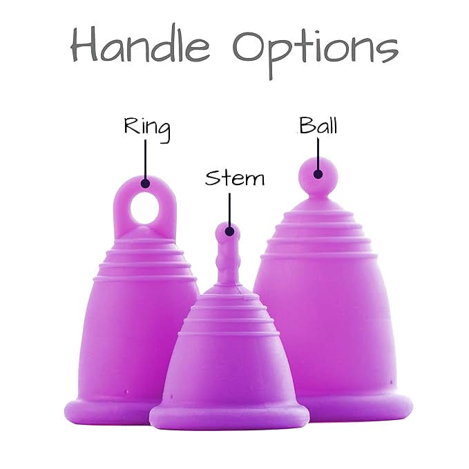 Menstrual Cup Beginner Kit by MeLuna- with Milton Tabs -  BLUE Cup