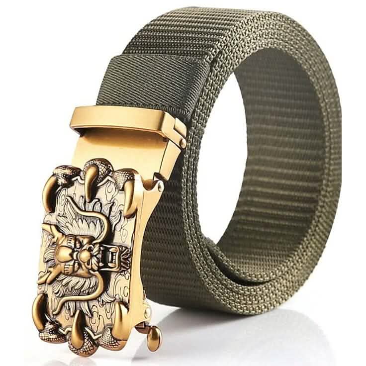 Men's Belt Faux Leather Tactical Belt by DailySale