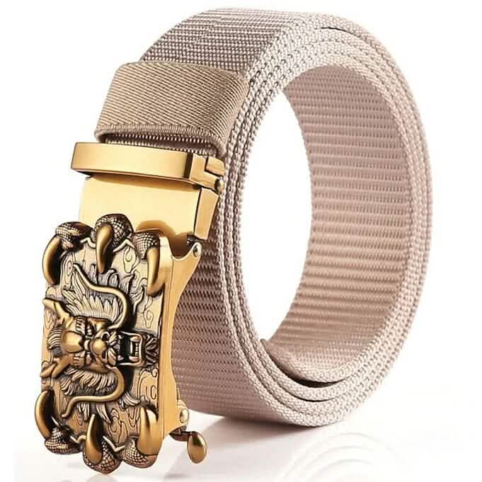 Men's Belt Faux Leather Tactical Belt by DailySale