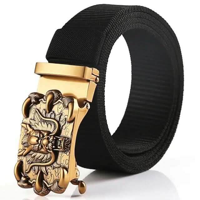 Men's Belt Faux Leather Tactical Belt by DailySale