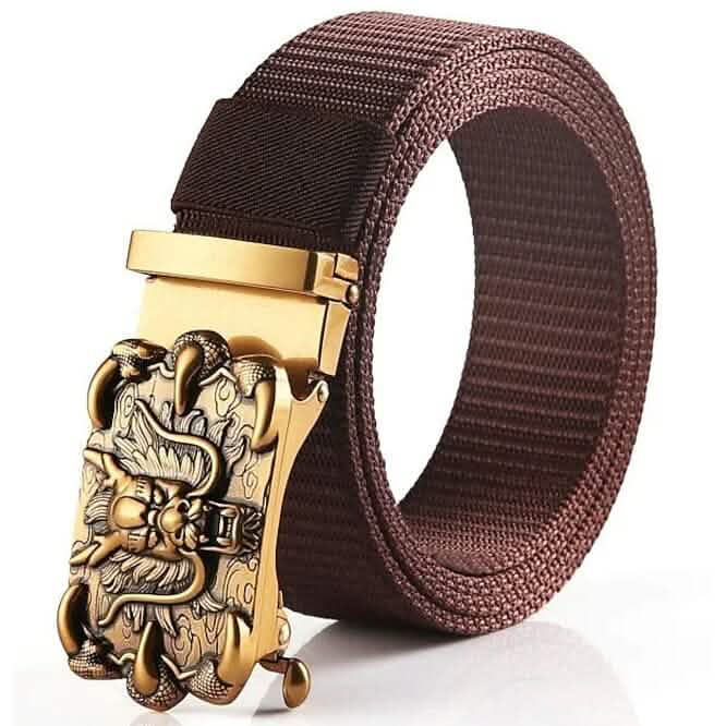 Men's Belt Faux Leather Tactical Belt by DailySale