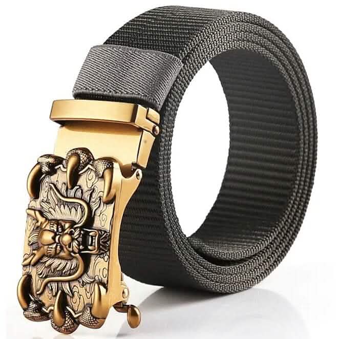 Men's Belt Faux Leather Tactical Belt by DailySale