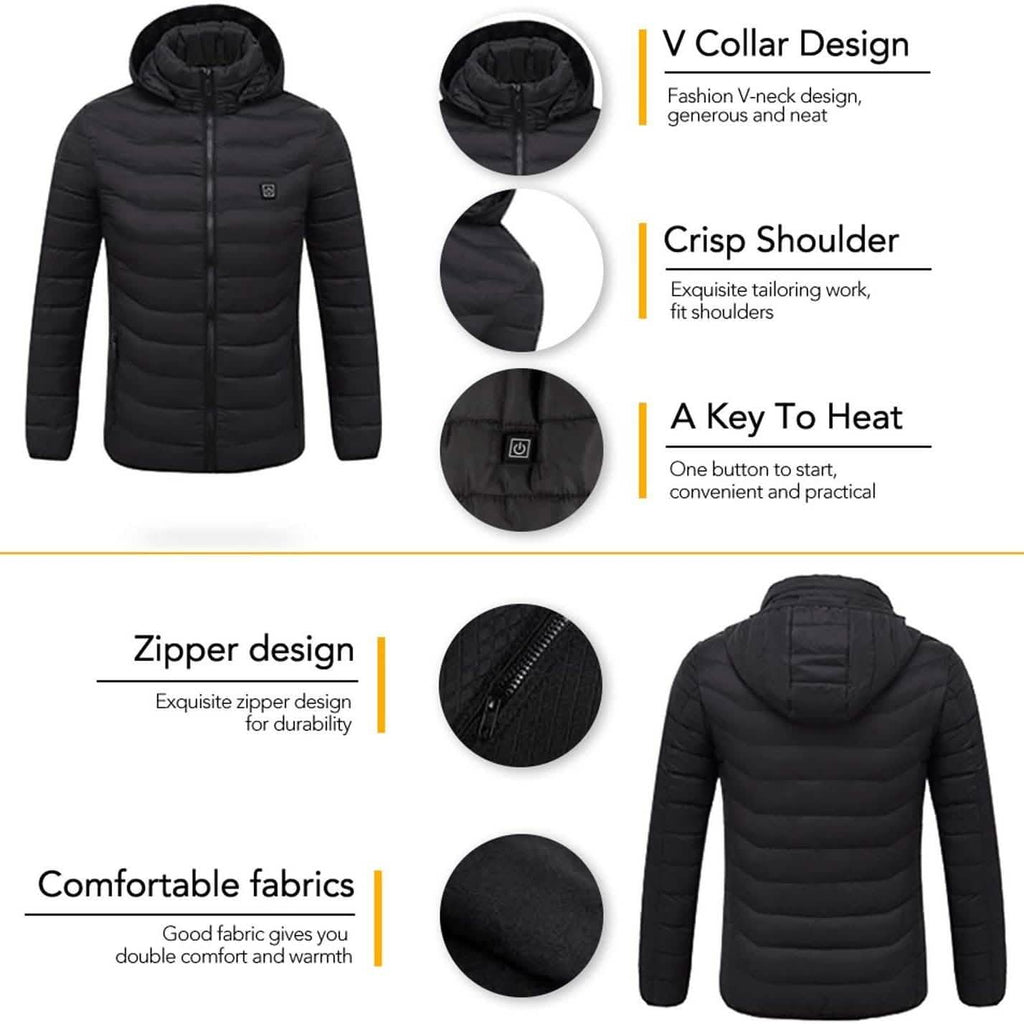 Men's Waterproof Heated Jacket by DailySale