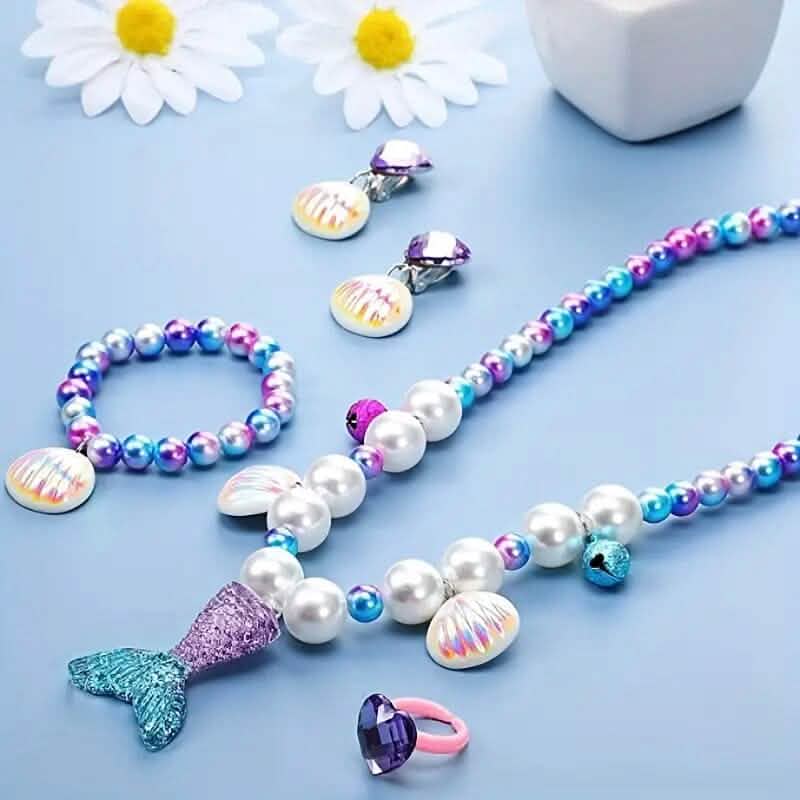 Mermaid-Themed Jewelry Set for Youngsters by DailySale