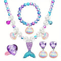 Mermaid-Themed Jewelry Set for Youngsters by DailySale